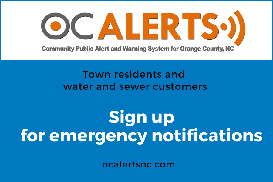 Home page slide, sign up for OC Alerts